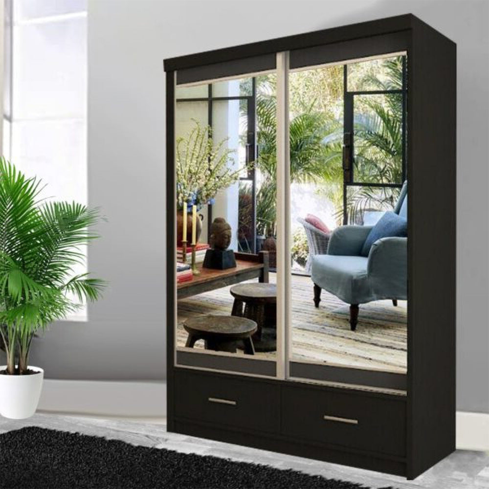 New Mayfair Mirrored Sliding Door Wardrobe
