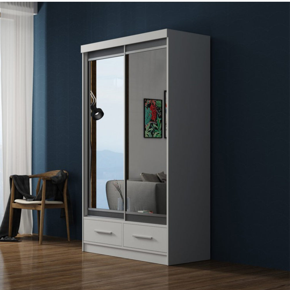 New Mayfair Mirrored Sliding Door Wardrobe