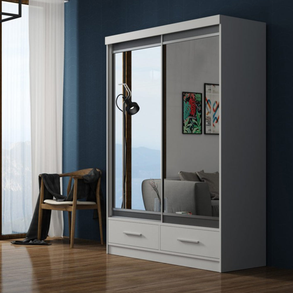 New Mayfair Mirrored Sliding Door Wardrobe