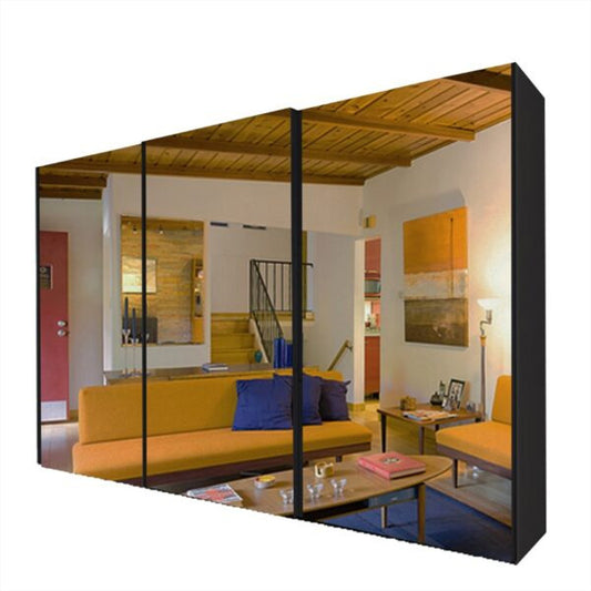 German 3 Door Sliding Wardrobe With Mirror 250cm