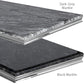New Xavia Marble Dining Table With Silver Legs 1.8m