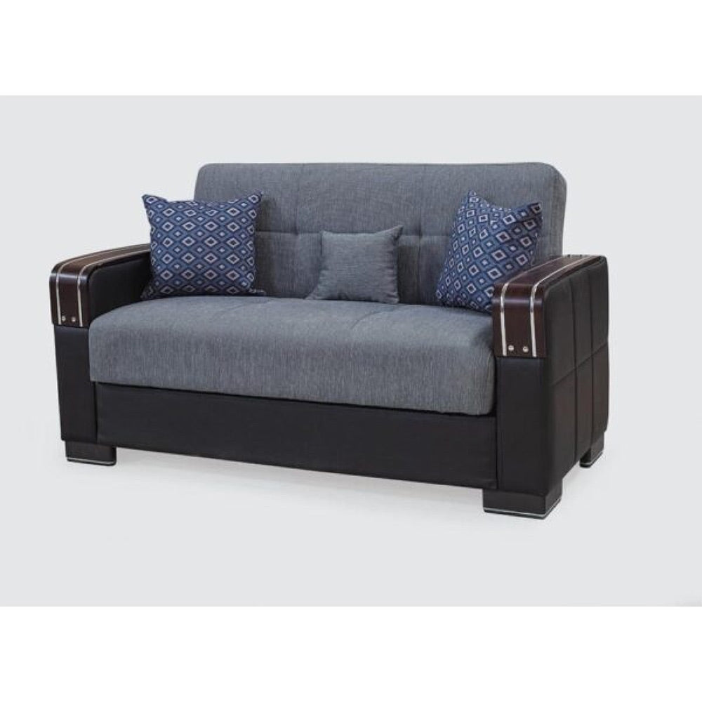 SW Malta Sofa Cum Bed With Ottoman Storage In All Colors