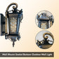 1 Piece Modern Outdoor Porch Wall Light European Style Wall Exterior Lantern Light Lamp In Black And Golden Color