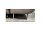 Nevada Mink LHF Corner Sofabed Velour Fabric With Ottoman Storage And Adjustable Headrests With Chrome Legs