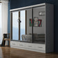 New Mayfair Mirrored Sliding Door Wardrobe