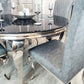 Round Louis Dining Table With Silver Legs 1.3M