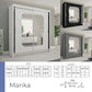 Marika Mirrored Sliding Door Wardrobe