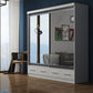 New Mayfair Mirrored Sliding Door Wardrobe